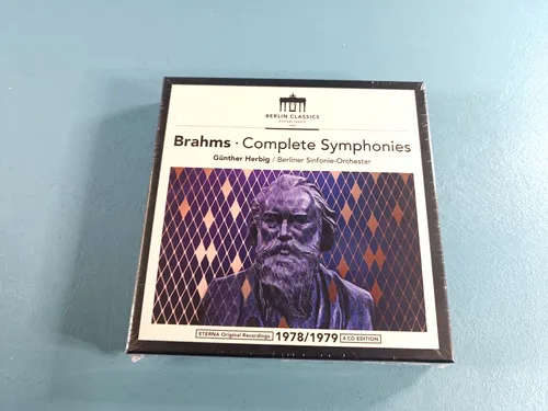 Brahms - Comlete Symphonies - Berlin Classics - 4er Musik CD Album