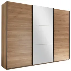 Bravo Kleiderschrank mit Spiegeltür in braun von Livetastic