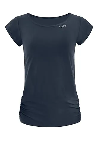 Winshape Sporttop AET130LS Functional Soft and Light grau XS (30/32) - Sportshirt für Damen in anthrazit, aus leichtem und funktionalem Material für höchsten Tragekomfort beim Sport.