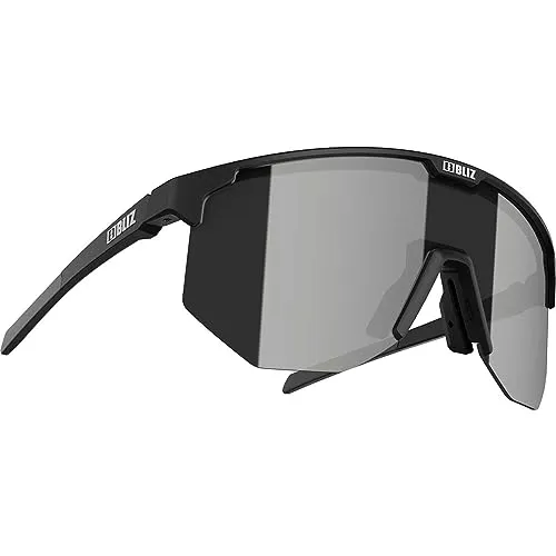 Bliz Hero Polarized S3 Fahrradbrille grau - Sportbrille mit polarisierten Gläsern für optimale Sicht an sonnigen Tagen, ideal für Gravelbike, Mountainbike und Rennradfahrer.