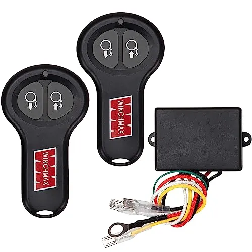 WINCHMAX. 12v drahtlose Winden-Fernbedienung. Doppel-Mobilteil.