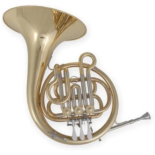 Soundman EWH-401 Kinderhorn in B (Kid's Choice) - Messing - Kugelgelenke - Koffer inklusive