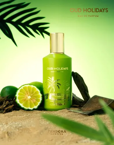 Pendora Scents Körperpflegeduft Oud Urlaub EDP 100ml - Unisex Duft, ein exotisches Aroma für entspannende Urlaubsstimmung, ideal für jeden Tag oder besondere Anlässe.