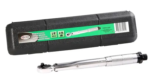 Drehmomentschlüssel 1.4 Zoll mit Ratsche 5 bis 25 Nm Länge 270 mm