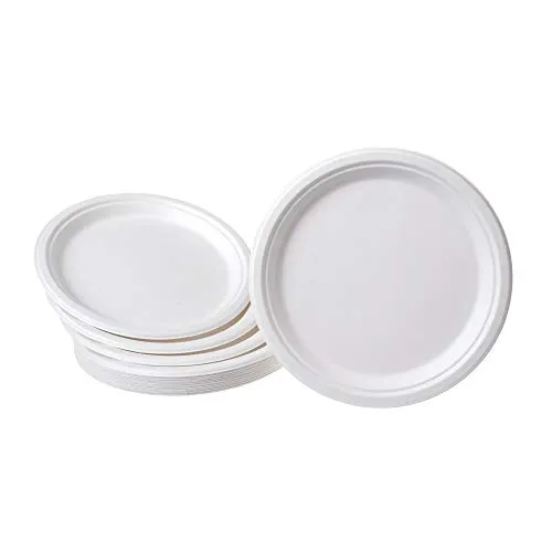 GRÄWE Teller 25 Stück aus Zuckerrohr 25 cm