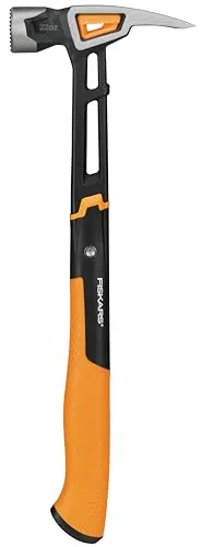 FISKARS Zimmermannshammer XXL - 1020216 - Hämmer - Robuster Zimmermannshammer XXL von FISKARS, ideal für präzises Arbeiten im Holzbau und Handwerk.