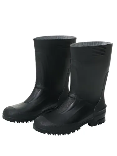 Spirale Idro-Low - Rutschfester PVC-Stiefel, Halbhoher Arbeitsstiefel für Land- und Forstwirtschaft - Schwarz - Gr. 43