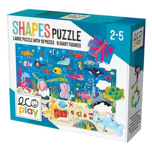HEADU MU29563 Shapes Puzzle Sea