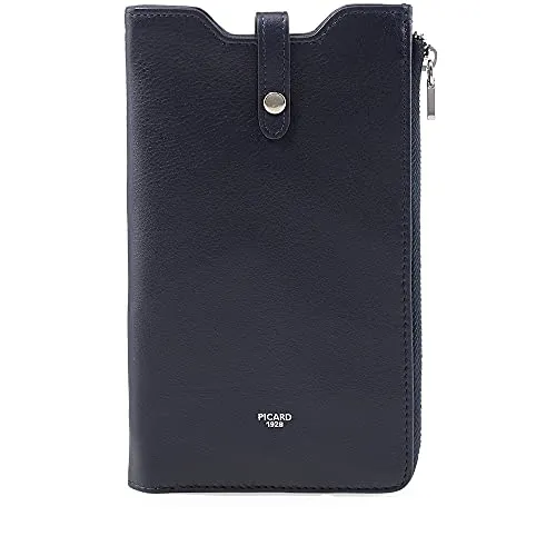 Picard Damen Handytasche BINGO aus Echtleder in blau von Picard