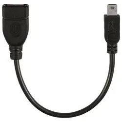 adaptare adaptare 41008 USB-OTG Adapter-Kabel Mini-USB-Stecker USB-Buchse Typ USB-Kabel