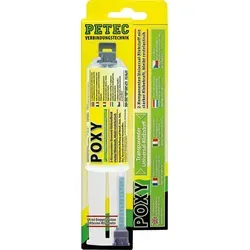 Petec Epoxy-Klebstoff POXY transparenter 2K Universal-Klebstoff 98425