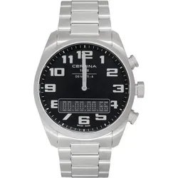 Herrenuhr Certina DS MULTI-8 ANALOG-DIGITAL - Chronograph mit analog-digitaler Anzeige, wasserdicht bis 10 atm und Saphirglas – ideal für den aktiven Lebensstil.