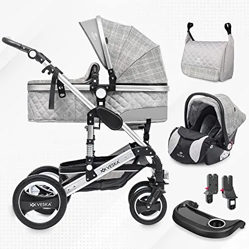 VESKA Kombi-Kinderwagen 3in1 von VESKA