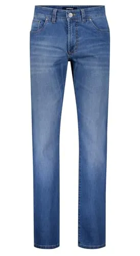 Atelier GARDEUR Herren Jeans Hose Nevio-20 Stretch Denim - Moderne Herren Jeans im Regular Fit mit Stretchanteil für optimalen Tragekomfort. Ideal für jeden Tag, Art.Nr.: NEVIO-20-471201.7167, in authentischem Blau.