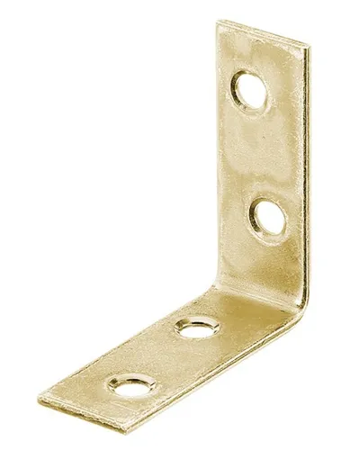 Produktbild Stuhlwinkel Alberts gelb verzinkt 60x60x16mm 8 Stück