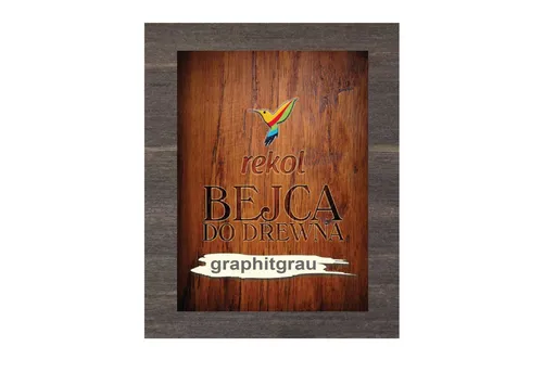 rekol Kreativset Holzbeize Möbelbeize Trockenbeize Beize Pulverbeize f. 2-3m², (1 Tüte á 18g), graphitgrau
