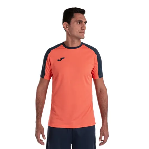 Joma Sport-Tshirt Eco Championship (leicht, atmungsaktiv) orange/navyblau Herren, Größe: L