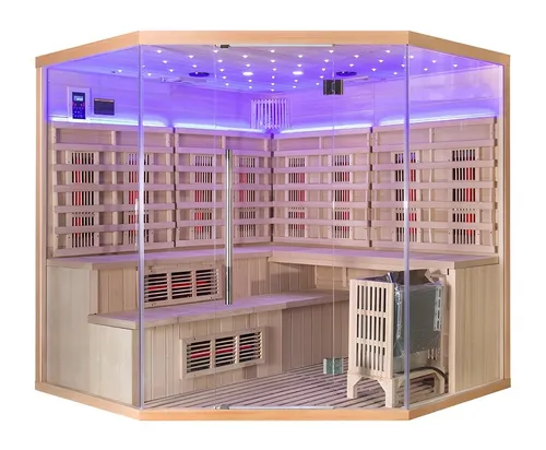 Moderne Dampfbadsauna für 4-6 Personen