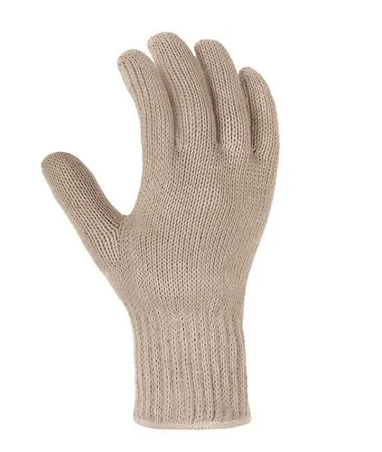 teXXor Strickhandschuhe Grobstrick-Handschuhe Baumwolle/Polyester weiß 1910 (Packung, 12-St., VPE= 12-300 Paar, Gr 7/9/11) Atmungsaktiv/elastisch