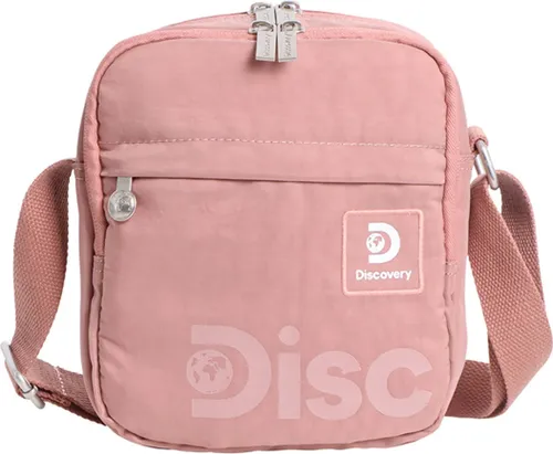 Discovery Commuter Schultertasche mit RFID-Schutz – pink, One Size - Praktische Schultertasche mit zwei Hauptfächern, RFID-Reißverschlusstasche und kratzfestem Innenfutter. Ideal für sicheres, minimalistisches Tragen unterwegs. Maße: 18,5 x 22 x 5 cm, Gewicht: 0,24 kg.