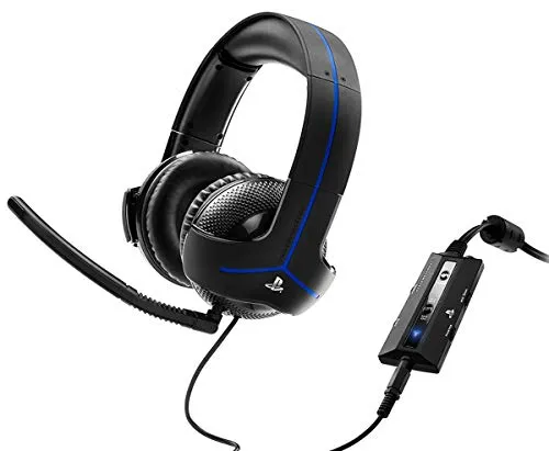 Thrustmaster Y-300P Gaming Headset für PS3/PS4 und PC - Hochwertiges Gaming-Headset mit doppelt Ohrhörern, ideal für lange Spielsessions dank komfortablem Kopfbügel und klarer Klangqualität.