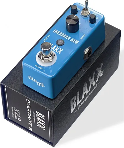 Stagg BX-DRIVE B 2-Mode Overdrive Effekt-Pedal