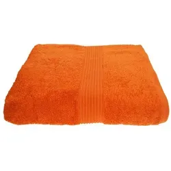 Julie Julsen Handtücher 1-Handtücher-Terrakotta-Badetuch 100 x 150 cm, Baumwolle (1-St) orange 100 cm x 150 cm