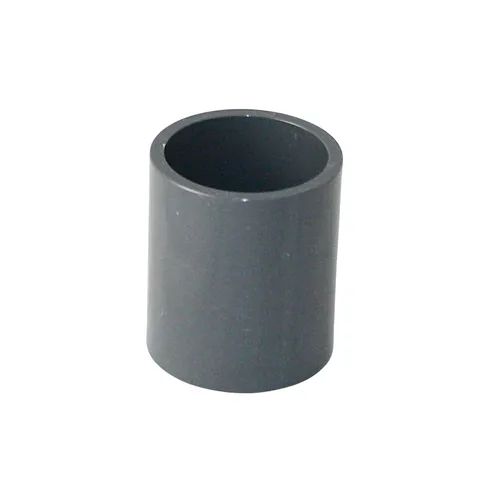 PVC-Muffe 1 Stk. I 50mm I Klebemuffe I PVC-Rohrmuffe mit 2-Anschlüssen