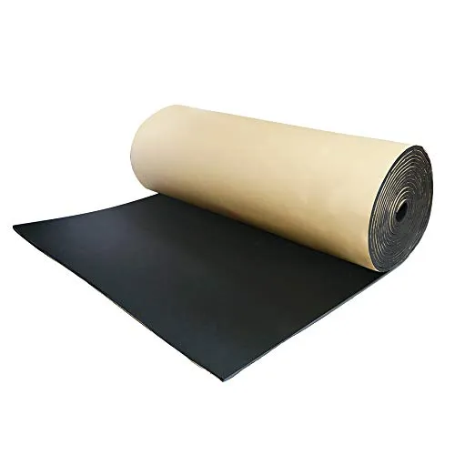 sourcing map Schalldämmmatte 10mm Selbstklebend für Auto 60x100cm