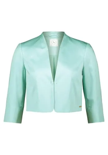 Betty & Co Damen Bolero-Jacke unifarben 36, Pastel Turquoise