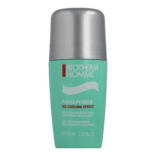 Biotherm Homme Aquapower 48H Protection (75 ml) - Deo für Männer mit 48 Stunden Schutz, spendet intensive Feuchtigkeit und sorgt für ein frisches Hautgefühl den ganzen Tag.