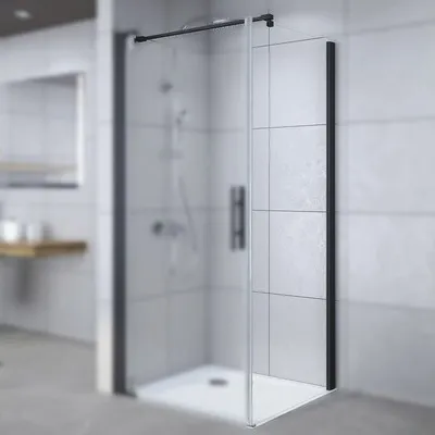 Breuer Europa Design Black Edition Seitenwand 90 cm