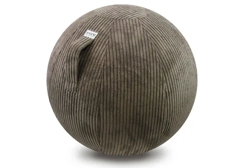 VLUV Stuhl Sitzball Vlip 60-65 cm nougat Breitcord von VLUV