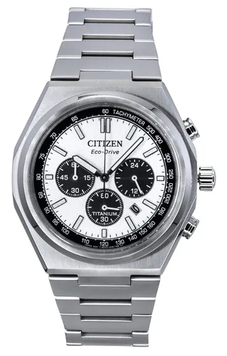 CITIZEN Men's Analog Automatik Uhr CA4610-85A - Armbanduhren für Herren, klassische Herrenuhr aus Super Titanium für besonders hohe Haltbarkeit und geringes Gewicht.