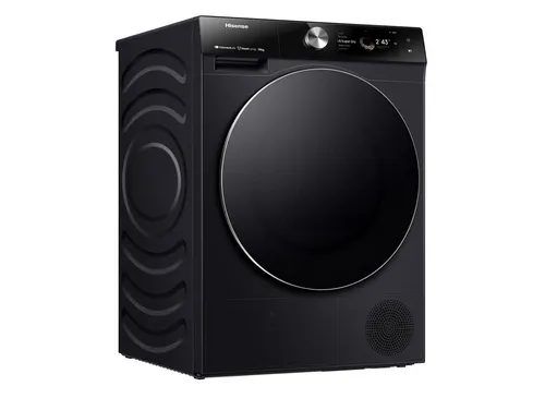 Hisense Wärmepumpentrockner DH7S107BW, Energieeffizient mit TFT-Display