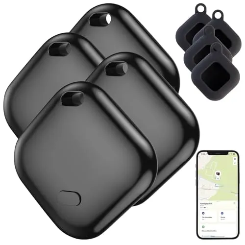 Callstel Gegenstandsfinder 4er-Set – Schlüsselfinder für Apple Wo ist?