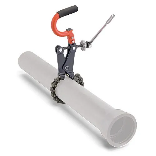 RIDGID 69982 Modell 226 Erdleitungsrohrabschneider für beengte Bereiche, Rohrknacker, Kettenrohrabschneider 1 1/2