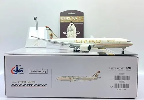 Limox JC Wings Boeing 777-200LR Etihad A6-LRB 1:200