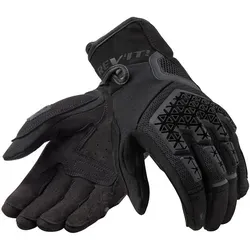 Revit Mangrove Motorradhandschuhe 2XL, schwarz - Hochwertige Motorradhandschuhe mit Trikotfutter und leitfähiger Fingerspitze für Touchscreen-Bedienung. Ideal für stilbewusste Biker.