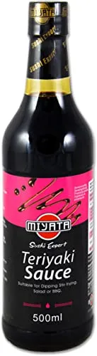 [ 500ml ] MIYATA Würzsauce (Teriyaki Sauce) Wok, Stir-fry Marinade, Grilling Sauce