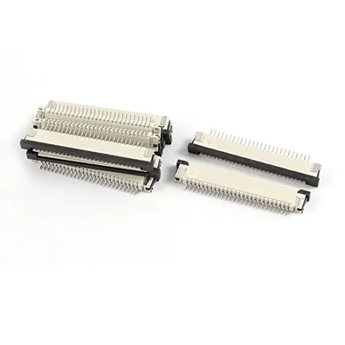 sourcing map 10Stk. 26Pin 1,0mm Pitch FFC FPC Band Sockel Steckverbinder