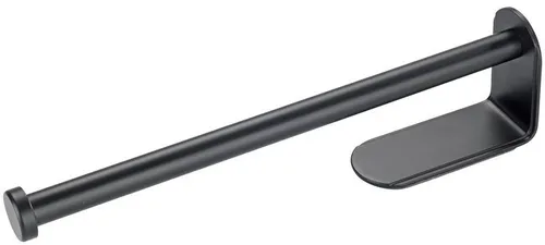 WENKO Küchenrollenhalter Modell Nio, selbstklebend, Befestigen ohne Bohren, rostfreies Aluminium