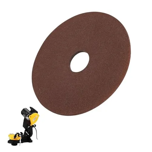 Ersatzschleifscheibe, 105 mm x 22 mm Schleifscheibenscheibe für Kettenschärfgerät Sägekettenschärfer-Zubehör passend für 3/8 
