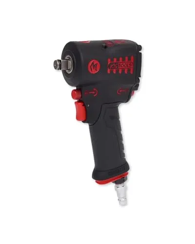 KS-Tools Druckluft-Schlagschrauber miniMONSTER 515.1270 - 1390Nm, ultraleicht und extra kurz mit Hochleistungs-Hammer-Schlagwerk für maximale Leistung