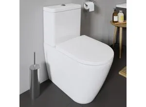 Duravit D-Neo Stand-WC Rimless - Modernes Badkeramik - Bodenstehendes WC mit Rimless-Technologie für optimale Hygiene und einfache Reinigung, ideal für Ihr Badezimmer.