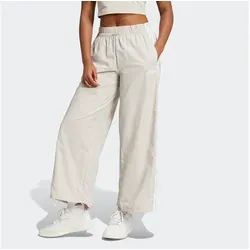 adidas Sportswear Sporthose W 3S WV PT grau L - Sportliche Trainingshose aus 100% Polyamid mit Loose Fit für optimalen Tragekomfort beim Laufen, ideal für aktive Frauen.