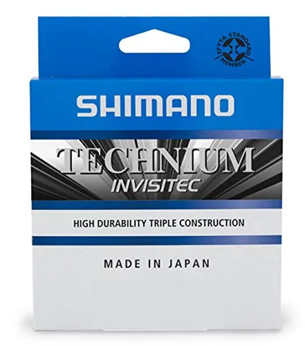 Shimano Technium Invisitec, 0.25mm, 300m, 6.70kg, hellgrau, monofile Angelschnur