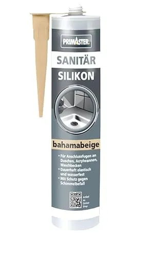 Primaster Sanitär Silikon bahamabeige 310 ml Sanitär Silikon