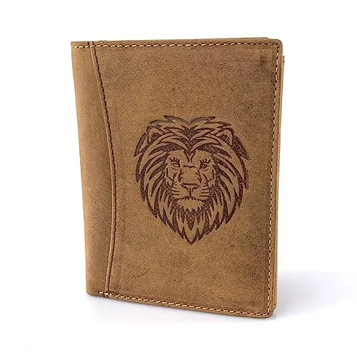 L&B Geldbörse Büffelleder Portemonnaie 2395-Lion mit RFID-Schutz - Elegante Geldbörse aus Büffelleder mit RFID-Schutz, 11 Kartenfächern und praktischem Münz- sowie Scheinfach - ideal für stilbewusste Menschen.