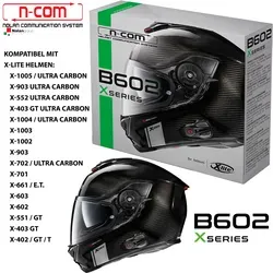 N-COM Headset B602 X für X-Lite Helme